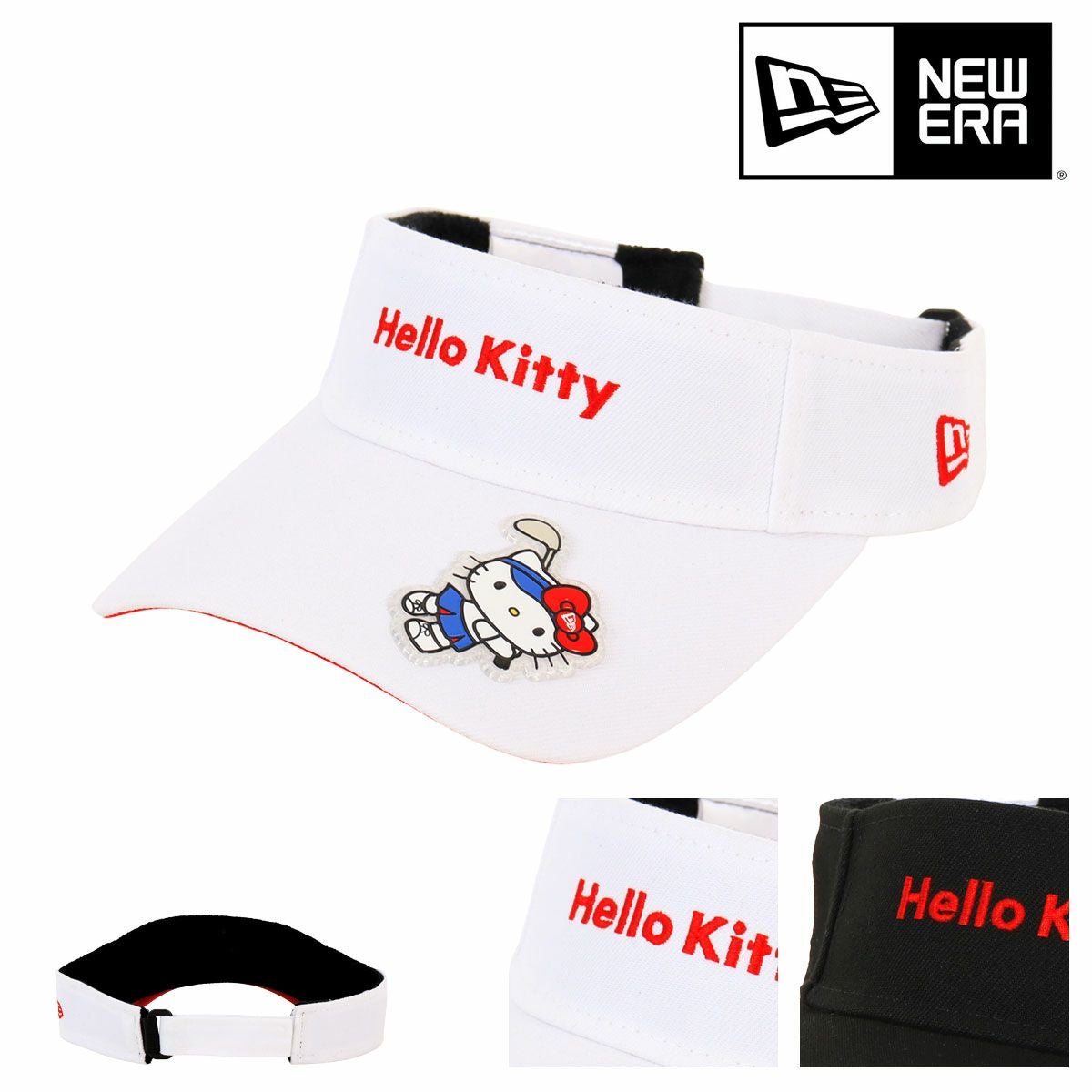 ニューエラ ゴルフ サンバイザー ロングバイザー 帽子 GOLF Women's