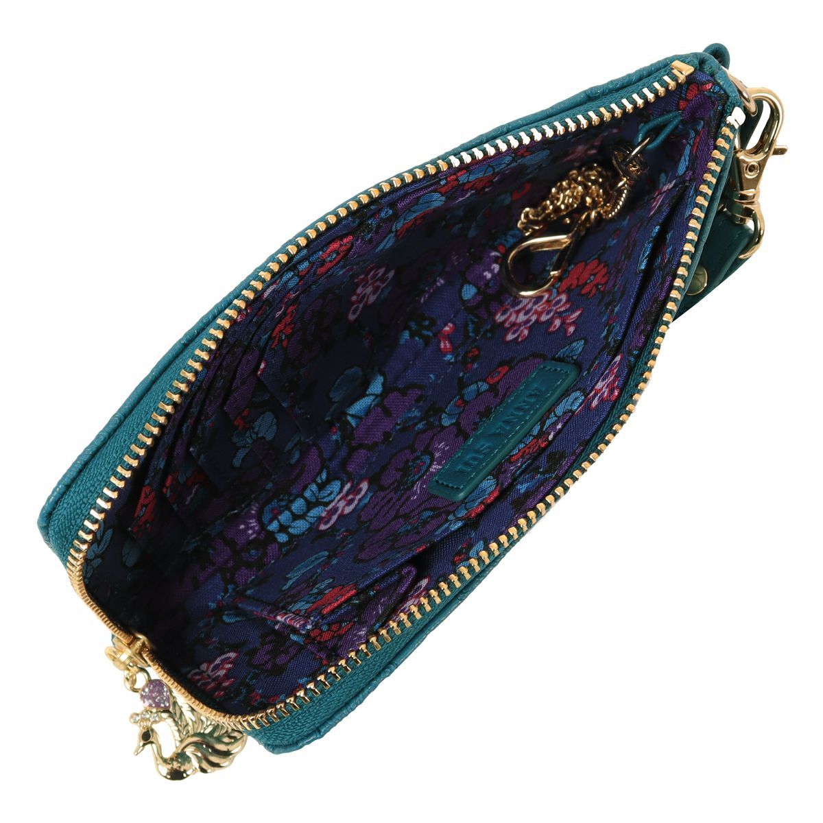 【新品】ANNA SUI アナスイ ピーコック フラグメントケース 財布 ピーコック フラグメントケース（財布）｜ANNA SUI（アナスイ）の