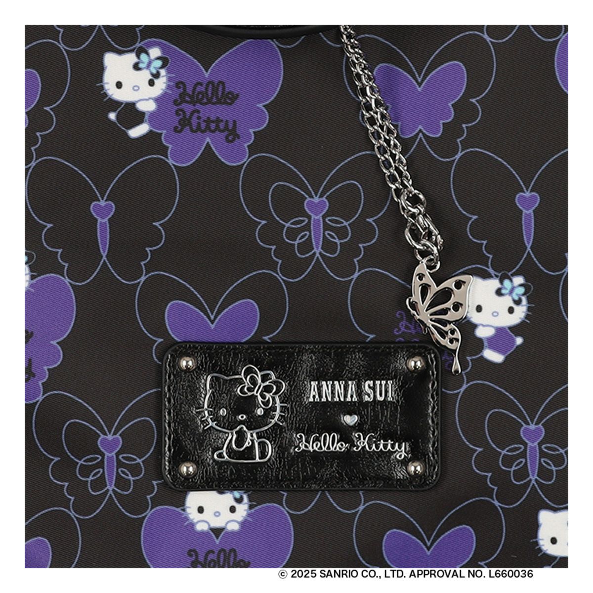 アナスイ ハローキティ トートバッグ A4 レディース 317960 ANNA SUI