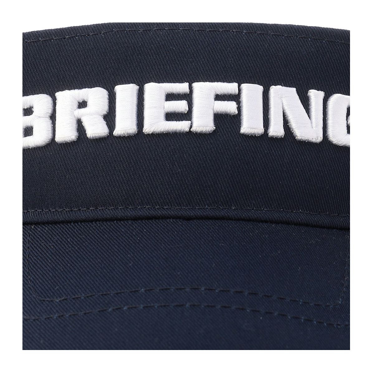 BRIEFING GOLF ブリーフィングゴルフ サンバイザー ロゴ刺繍 メンズ ブリーフィング ゴルフ サンバイザー メンズ ブランド ブラック