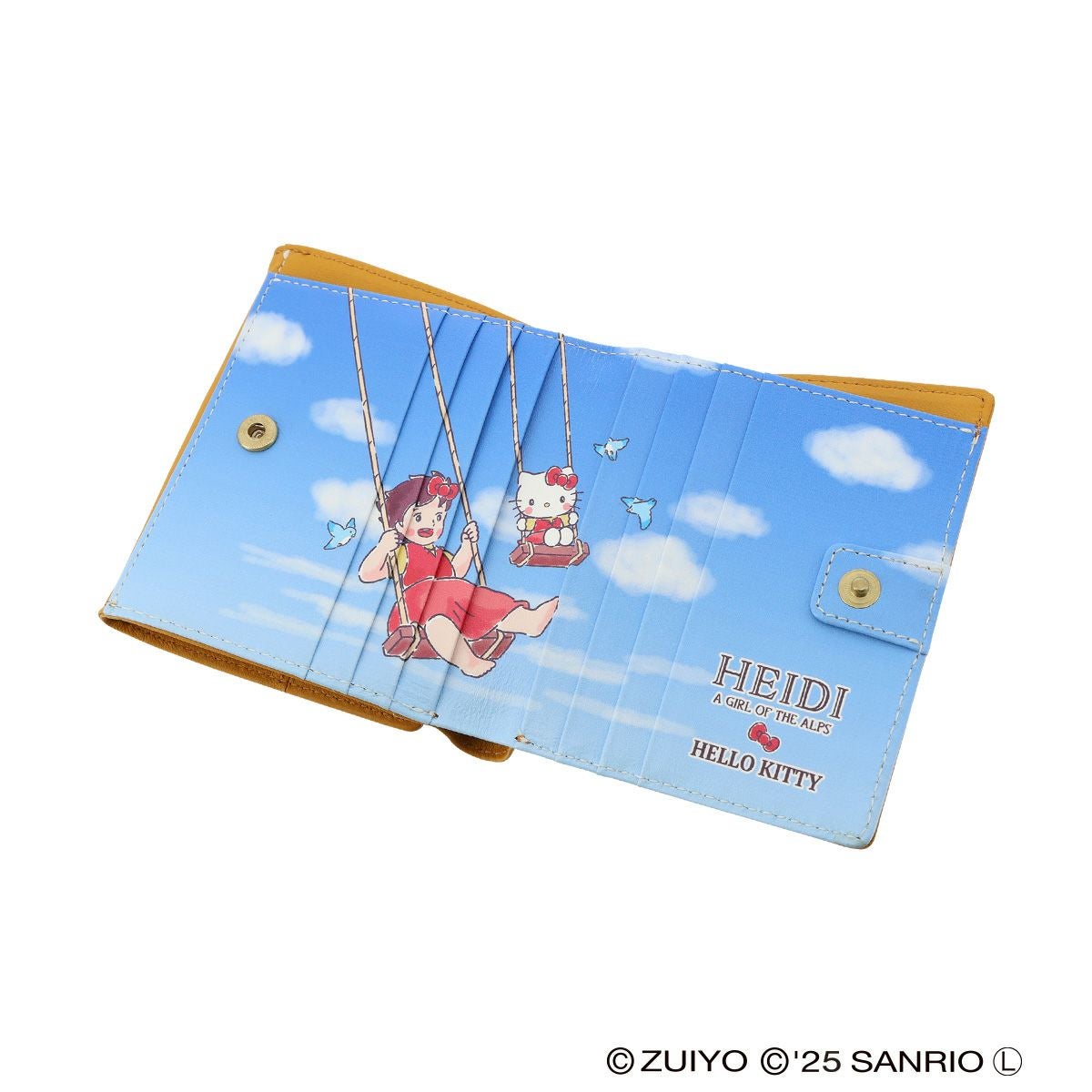 キソラ サンリオ アルプスの少女ハイジ 二つ折り財布 レディース KIKH