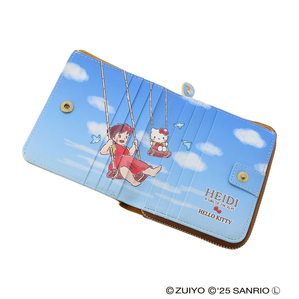 キソラ サンリオ アルプスの少女ハイジ 二つ折り財布 レディース KIKH