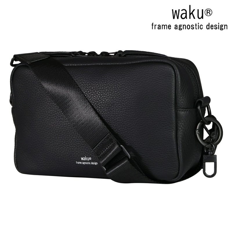 waku ワク 2way ロールボストン S メンズ ユニセックス ブラック WK 