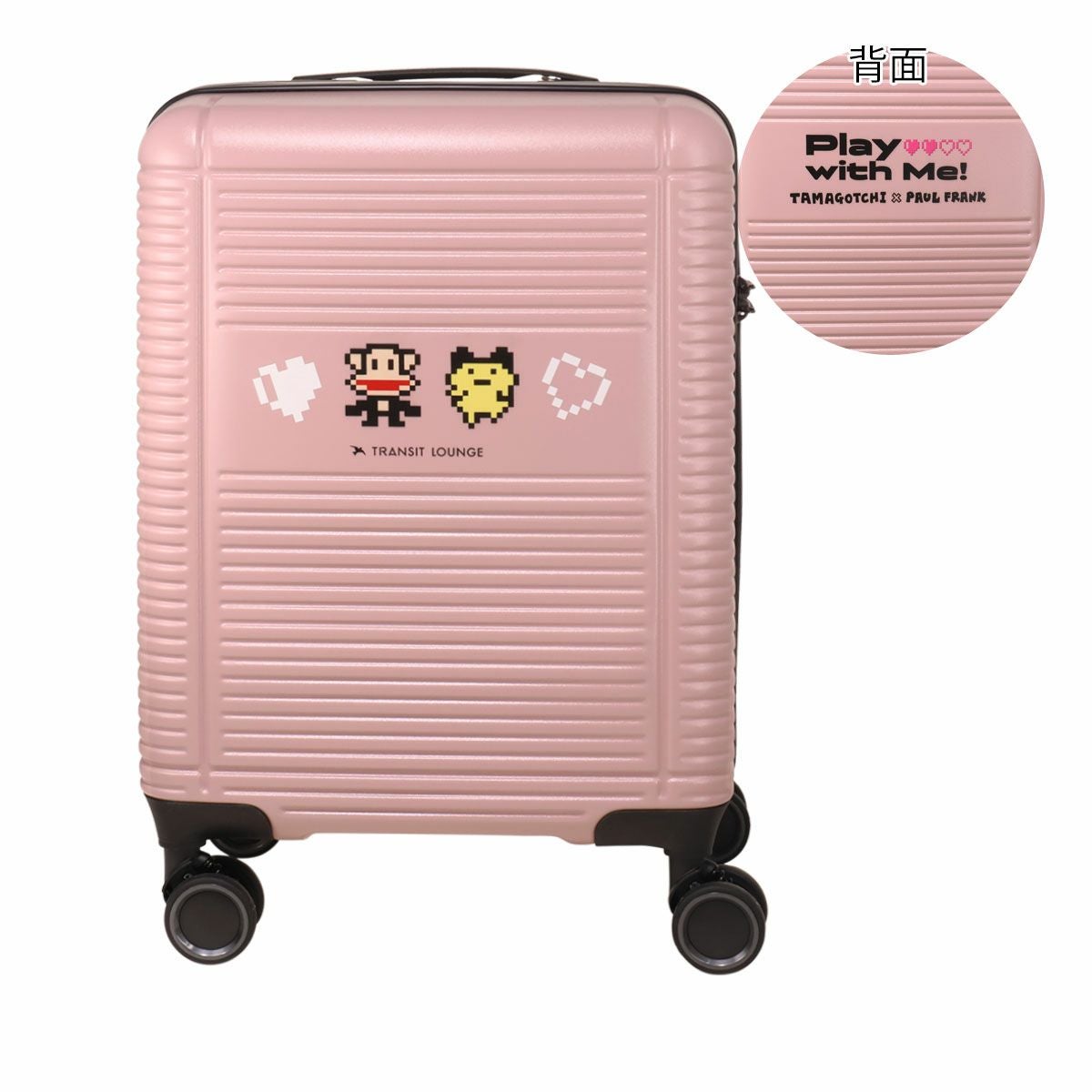 たまごっち　トランク トランジットラウンジ スーツケース たまごっち コラボ PAUL FRANK 34L