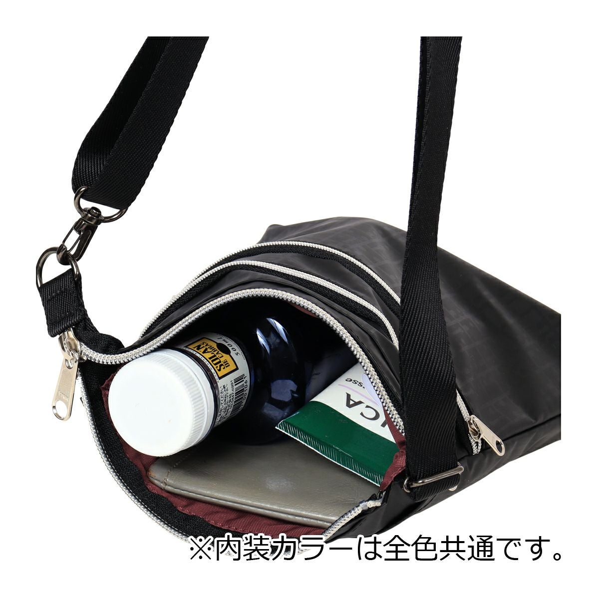 ケスクルデザイン ショルダーバッグ ポシェット 縦型 小さめ