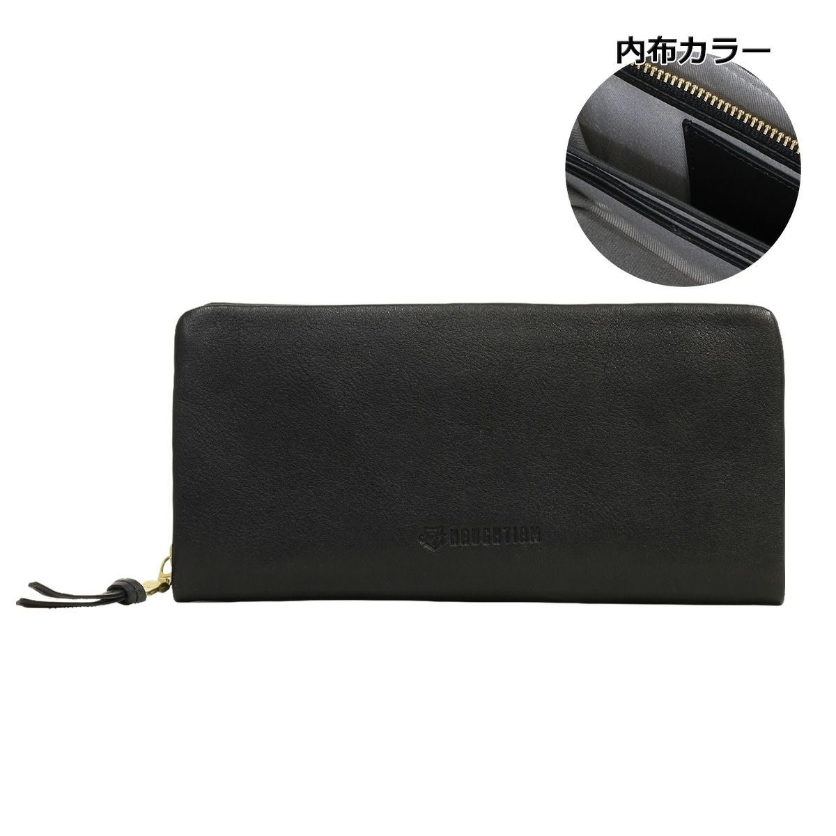 ノーティアム 長財布 メンズ EBG07ZKMNT780 NAUGHTIAM ｜ラウンド