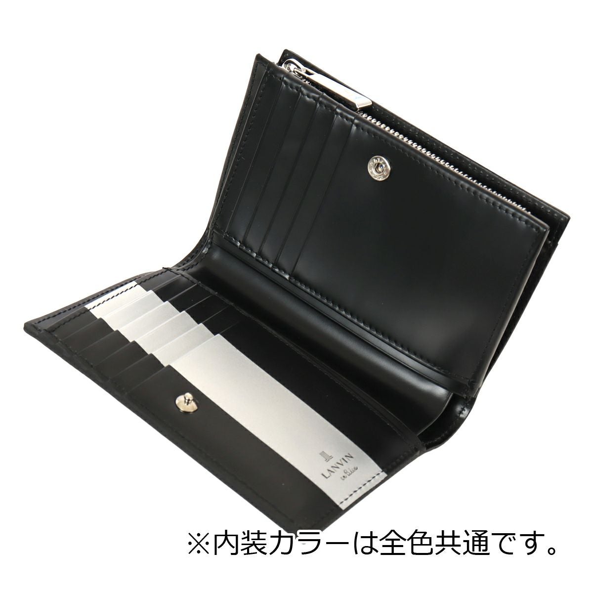 ランバンオンブルー 二つ折り財布 財布 二つ折り ミドルウォレット