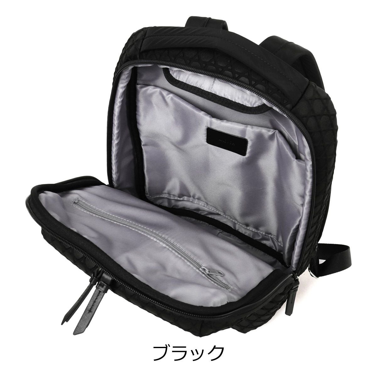 ラクーオ リュック A4 撥水 031607 籠目柄 ボンディング LAQUOH