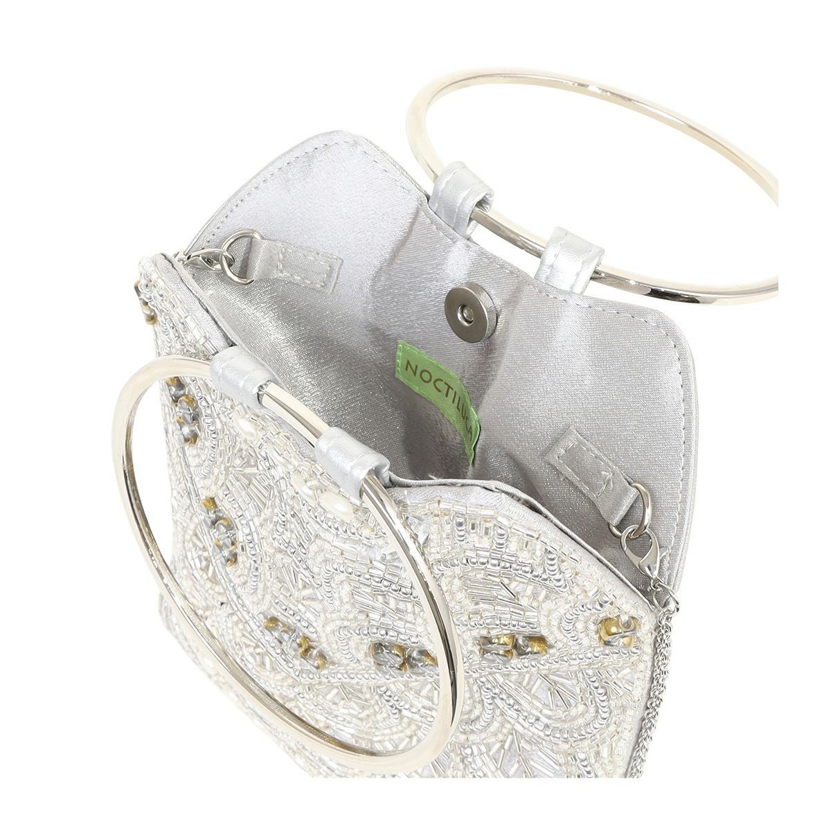 新品　NOCTILUCA ハンドバック　パーティ　2way ノクチルカ 最大51%☆5/3限定 ノクチルカ パーティーバッグ 結婚式 クラッチ