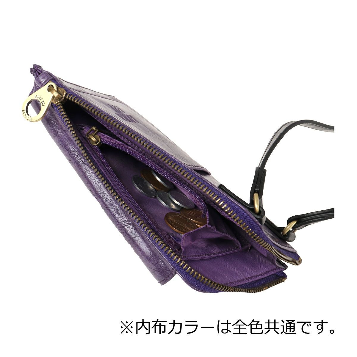 アナスイ スマホショルダー L字ファスナー レディース 317950 317951