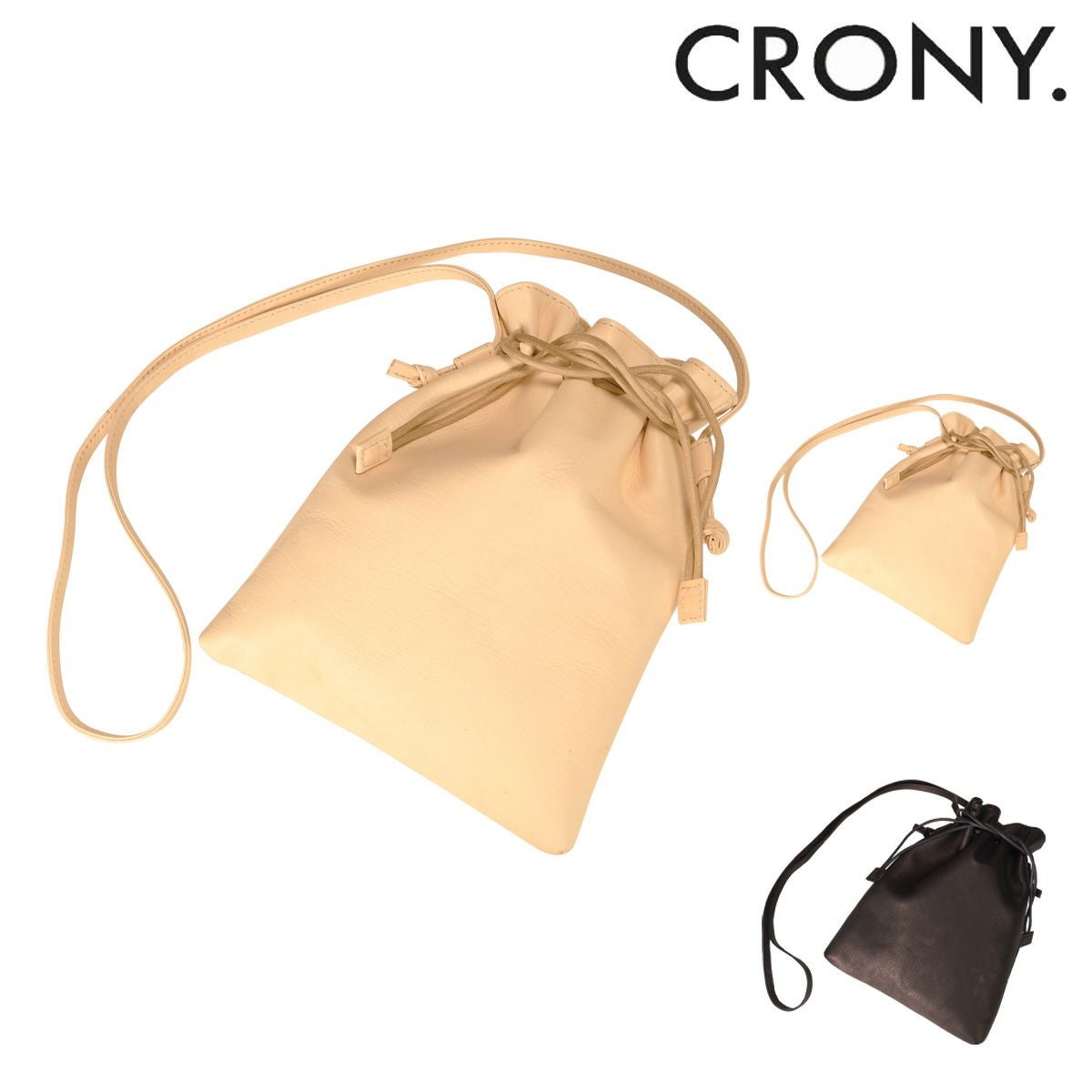 クルニー 巾着 ショルダーバッグ メンズ レディース 日本製 CRNU