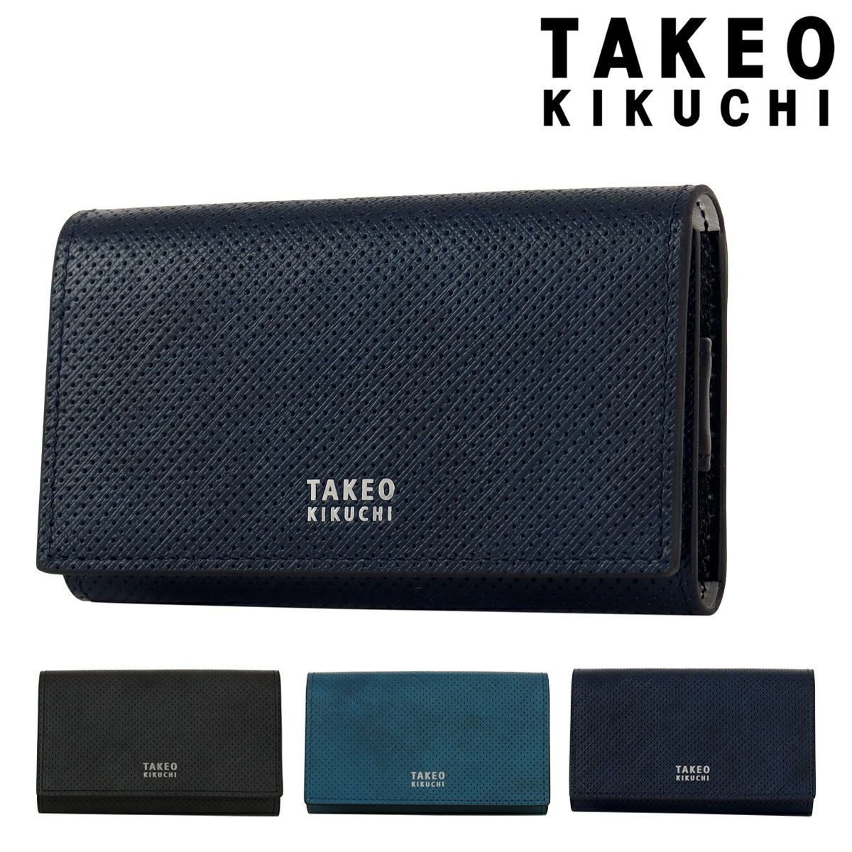 タケオキクチ 名刺入れ 本革 レザー メンズ TKW-00651 デューノ TAKEO