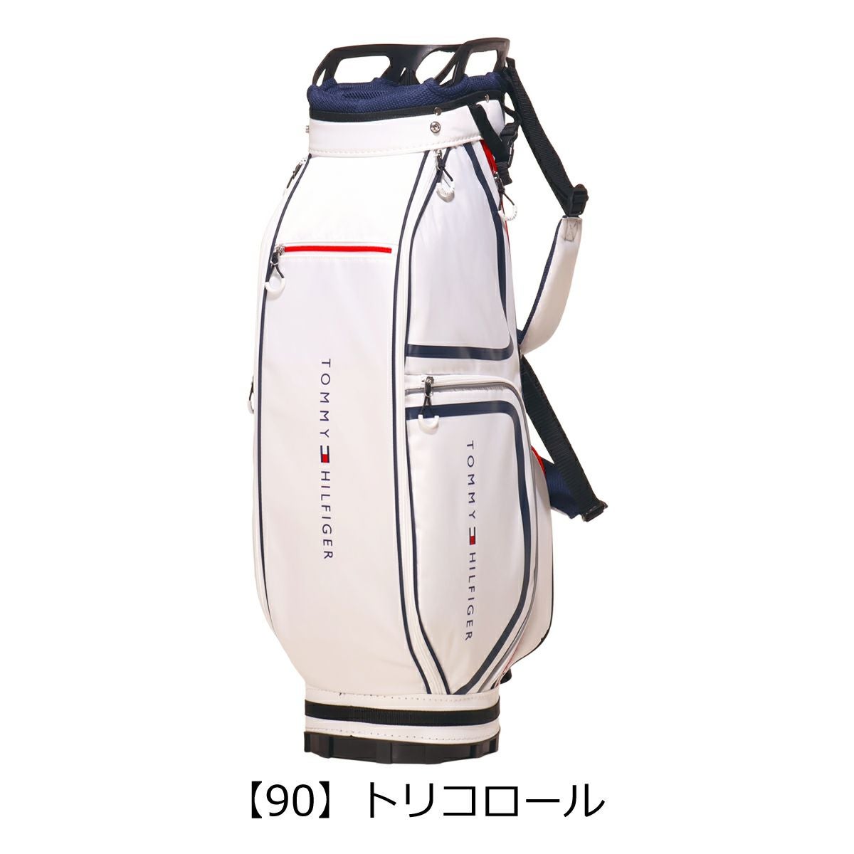 トミーヒルフィガー ゴルフ キャディバッグ カート型 5分割 9型 46