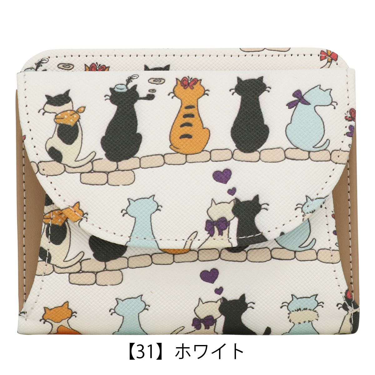 アルカン 二つ折り財布 レディース 日本製 本革 牛革 1316-636