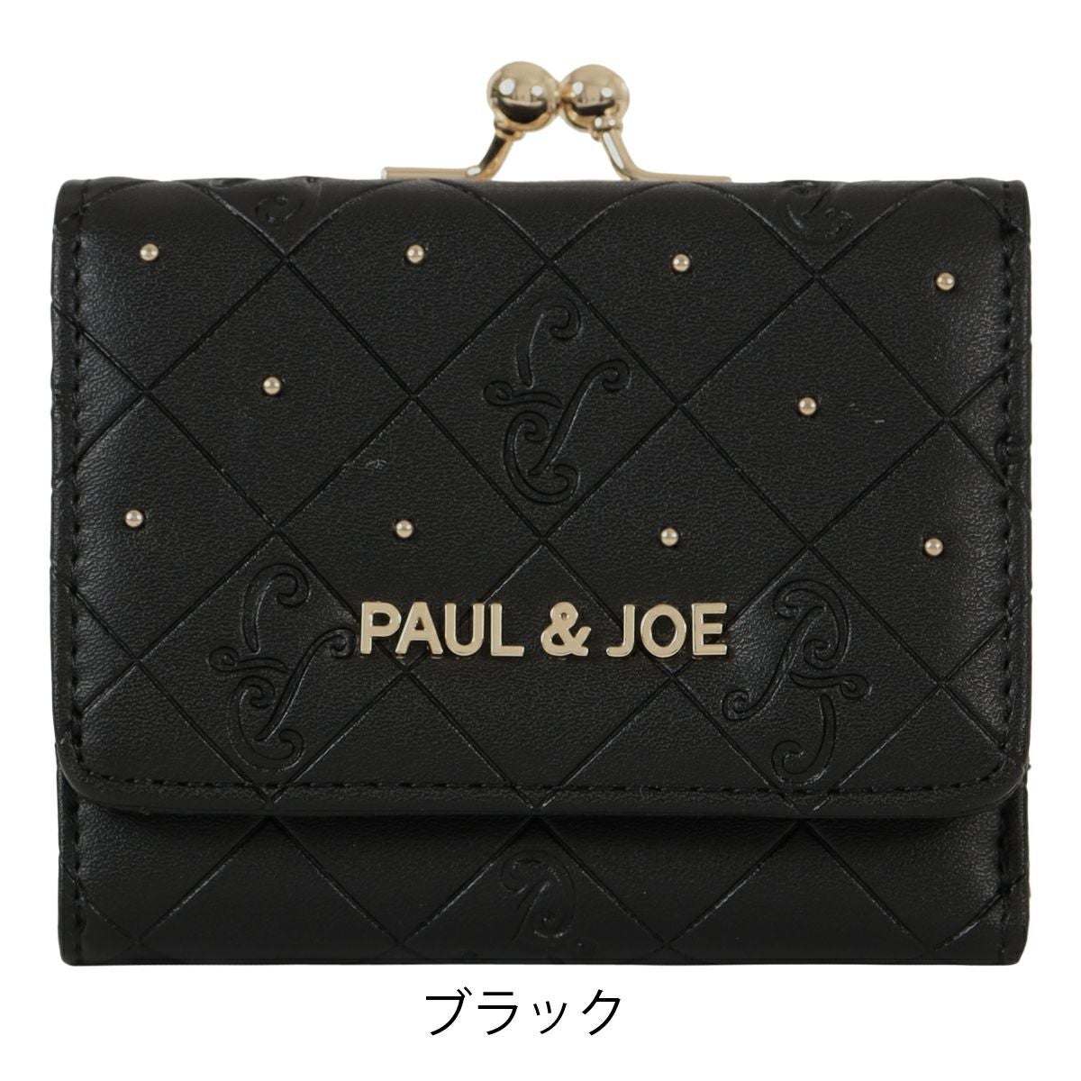ポールアンドジョーアクセソワ 二つ折り財布 がま口 レディース