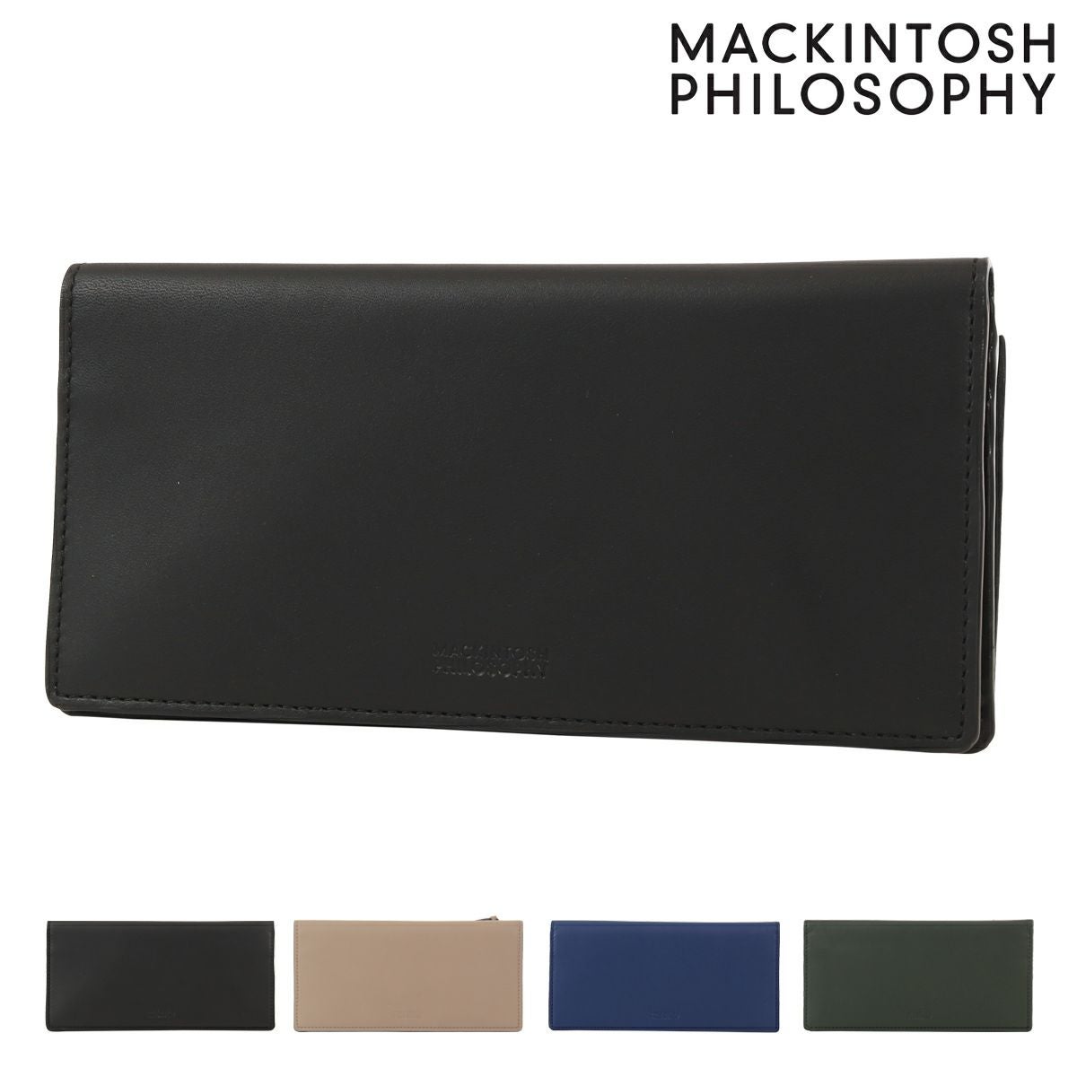 マッキントッシュ フィロソフィー 長財布 本革 薄型 メンズ mapw-00411