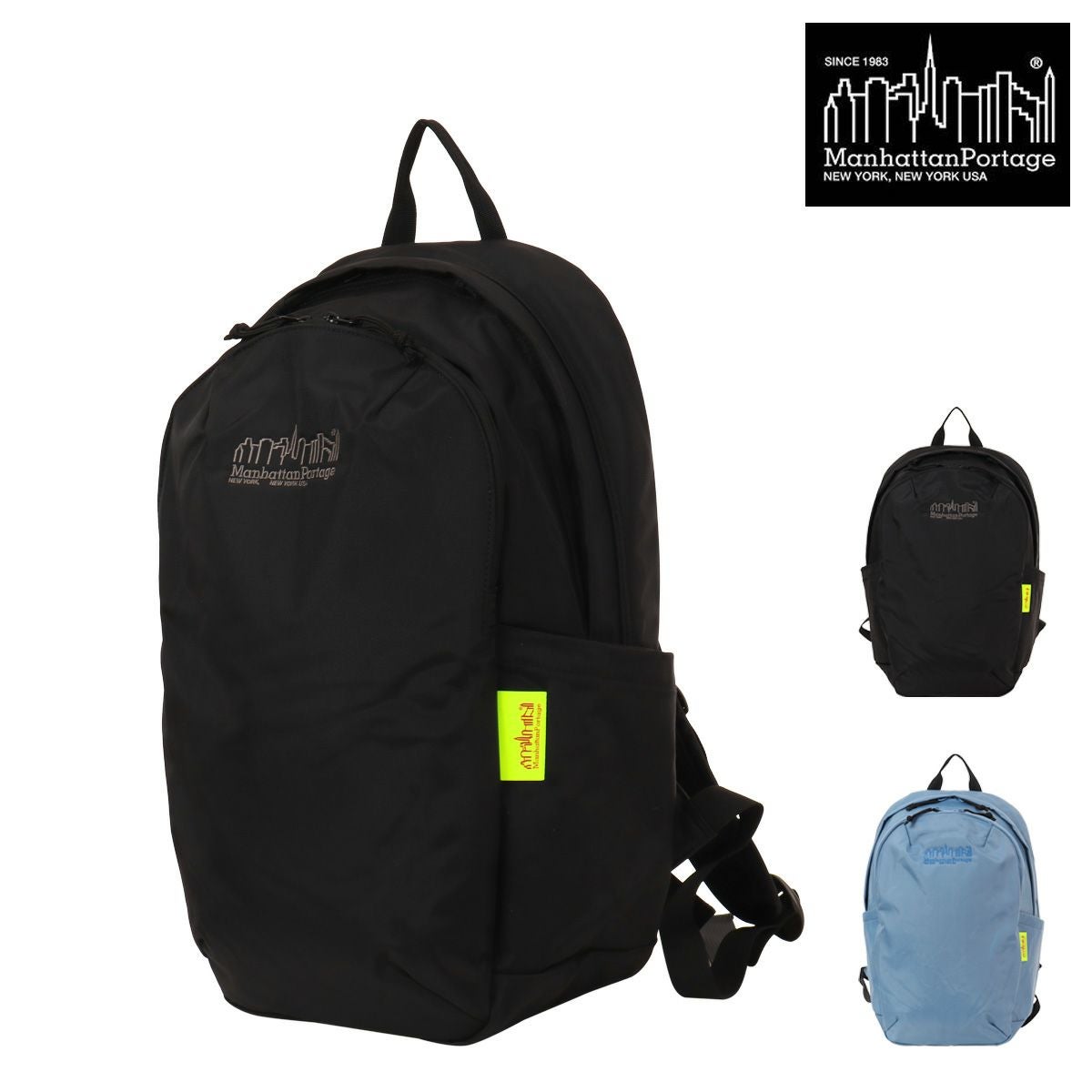 Manhattan Portage　防水　黒リュック　ブラック Manhattan Portage BLACK LABEL 最大51%☆5/11迄 日本正規品