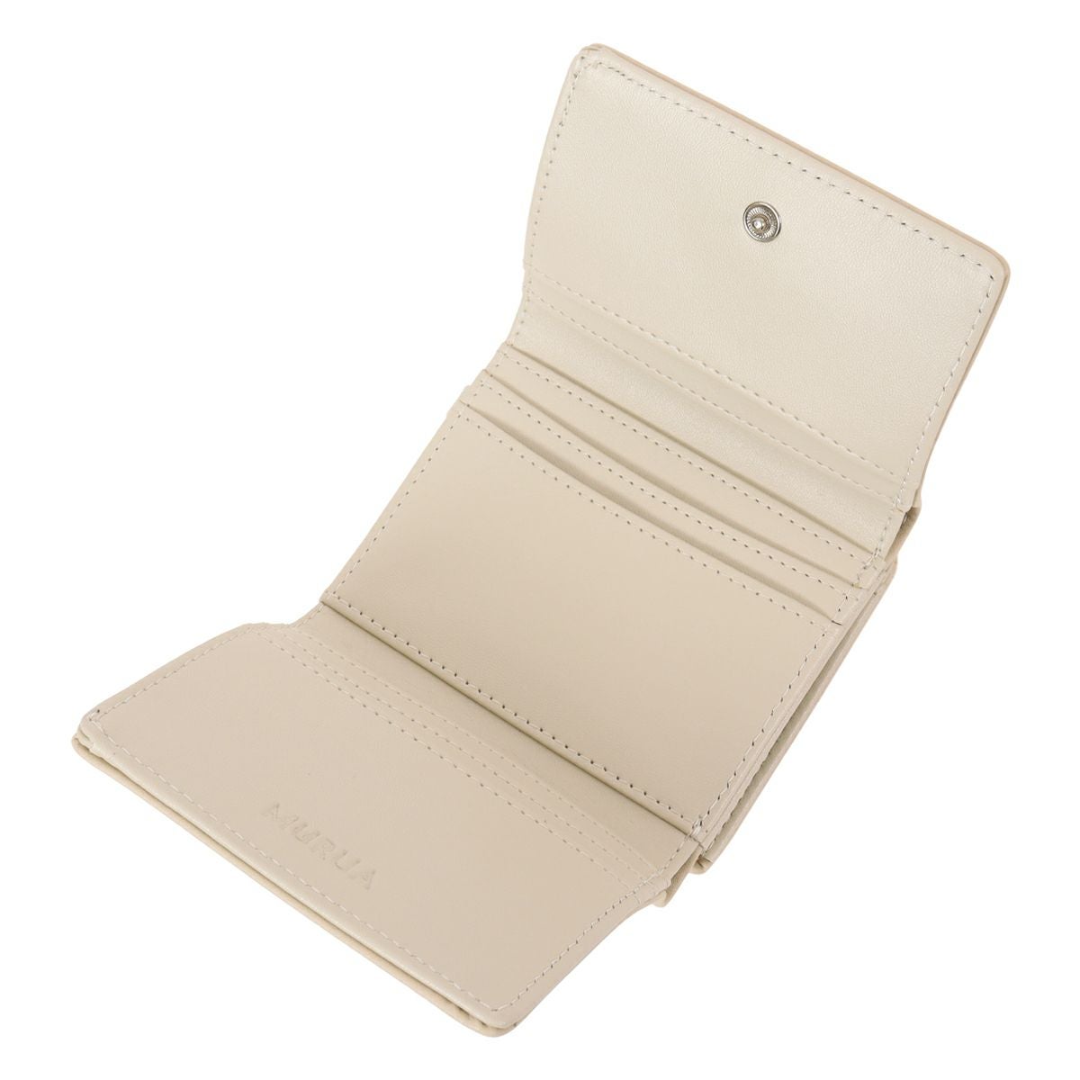 ムルーア ミニウォレット ギャザーチャーム スナップボタン MR-W1332