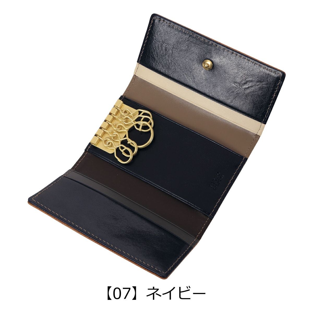 タケオキクチ キーケース カードケース 鍵入れ キーフック 5連 Idea