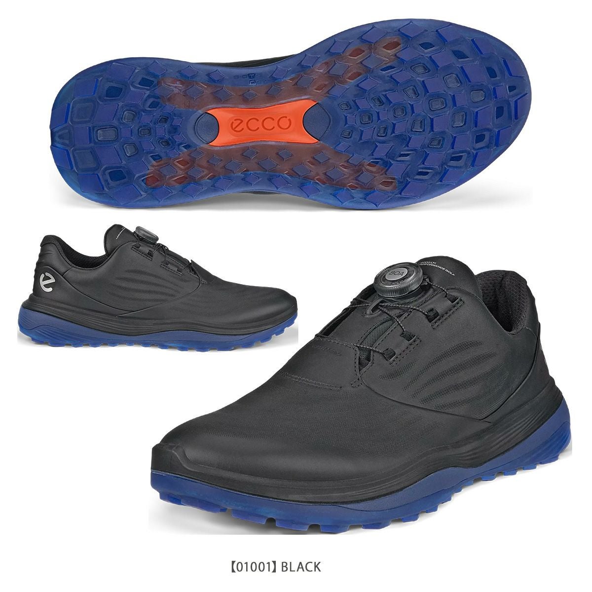 専用！ エコー】 ゴルフシューズ ゴルフコア W ディース【ecco】 ecco（エコー） ゴルフシューズ メンズ ECCO 132274 ブラック 黒