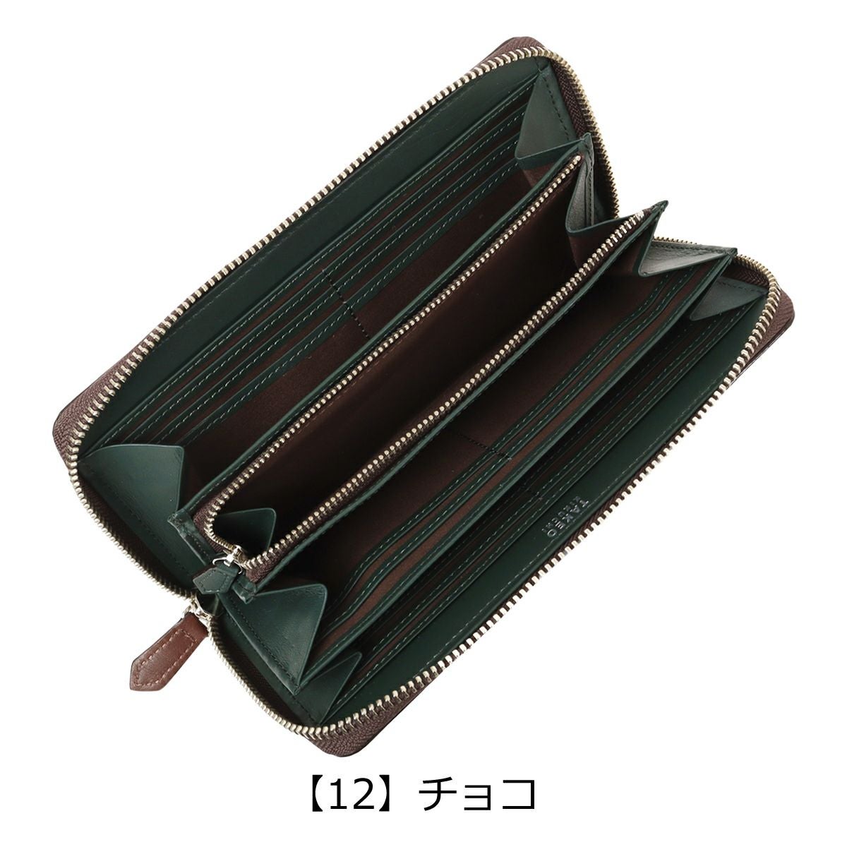 タケオキクチ ラウンドファスナー長財布 本革 メンズ tkw-00311