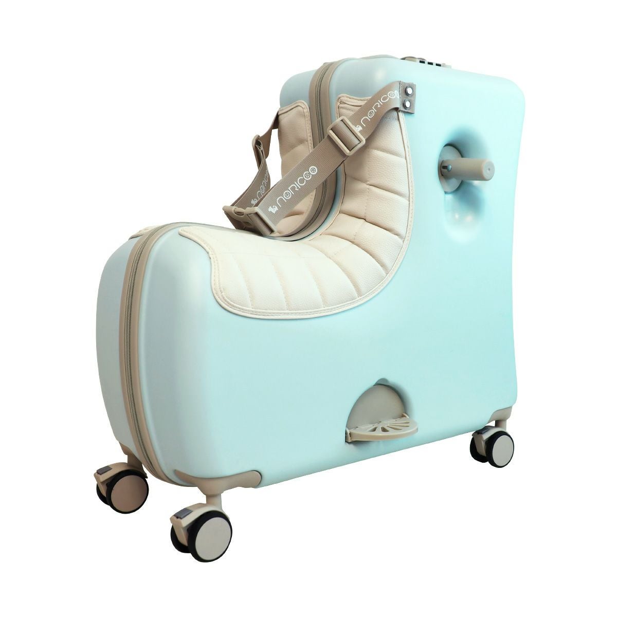 ノリッコ　NORICCO パステルグレージュ Amazon | [ノリッコ] NORICCO 子供が乗れるキッズキャリー プレミアム