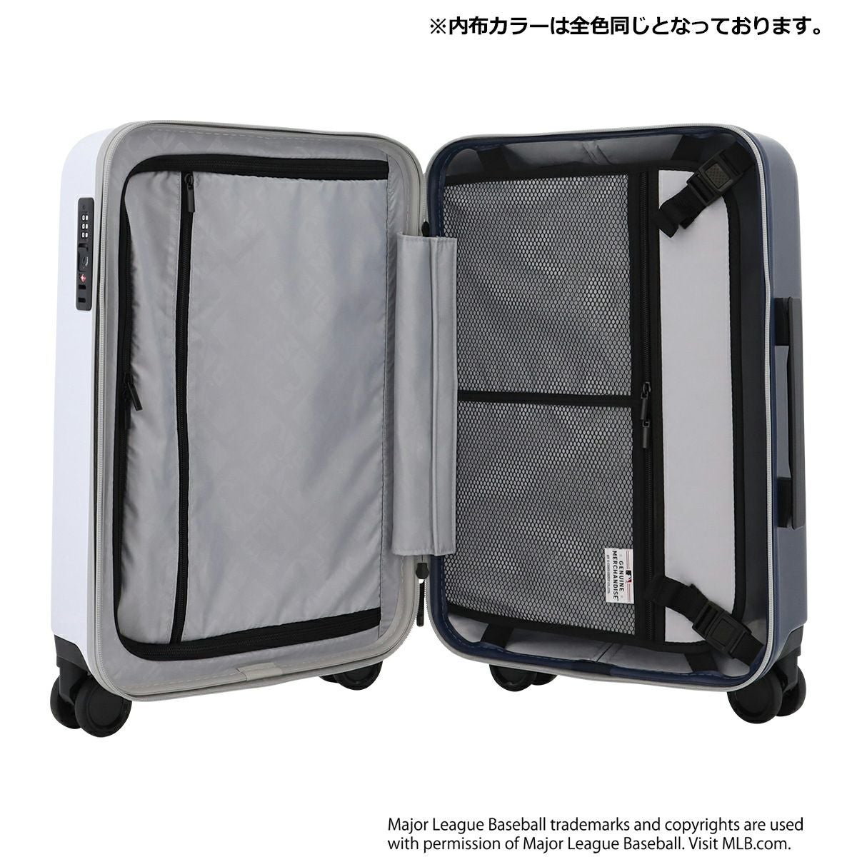 MLB スーツケース 機内持ち込み 37L 49cm 3.2kg MLB-0899-49