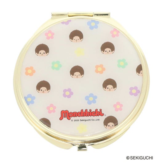 フェイス総柄/アイボリー