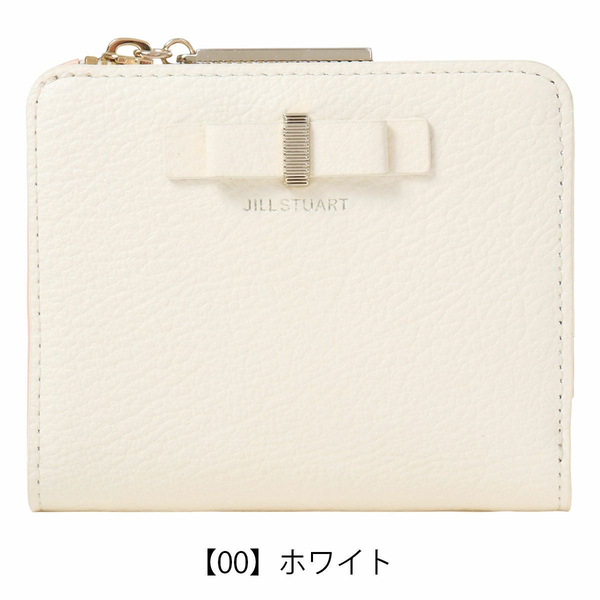 ジルスチュアート 二つ折り財布 本革 ミニ財布 レディース JSLW4CS2