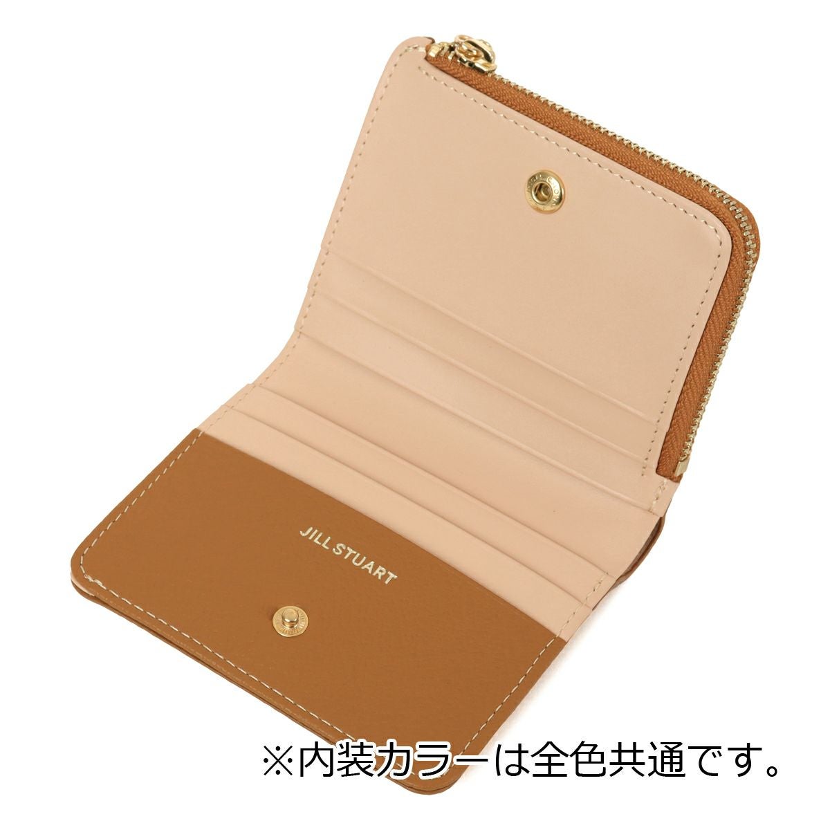 ジルスチュアート 二つ折り財布 本革 ミニ財布 レディース JSLW4CS2