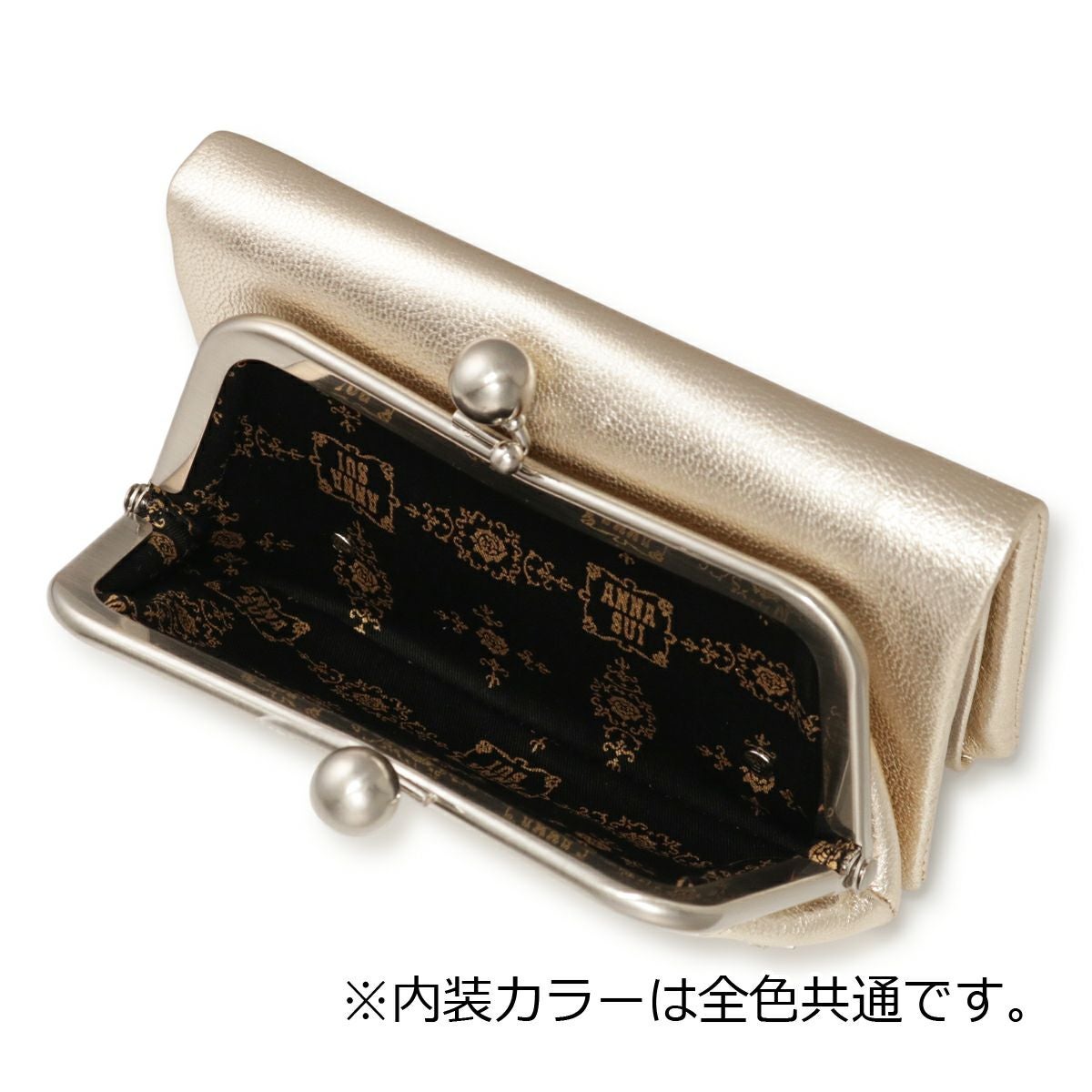 アナスイ 二つ折り財布 がま口 レディース 本革 ルシィ 317621 ANNA