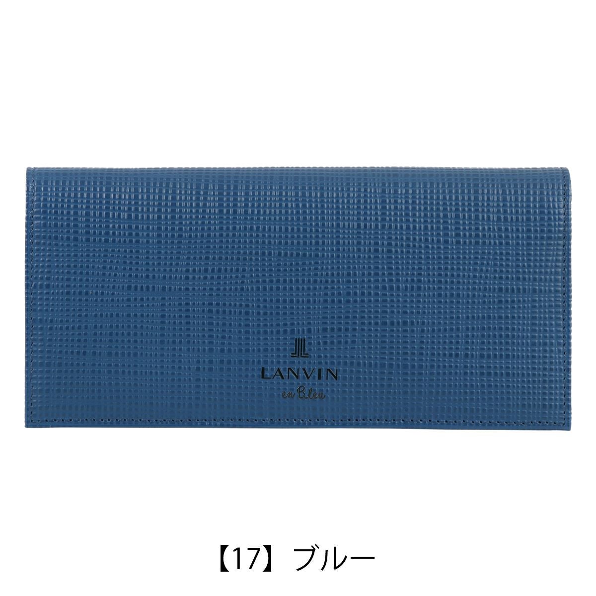 ランバンオンブルー 長財布 かぶせ 本革 ゼブダ 529616 メンズ LANVIN