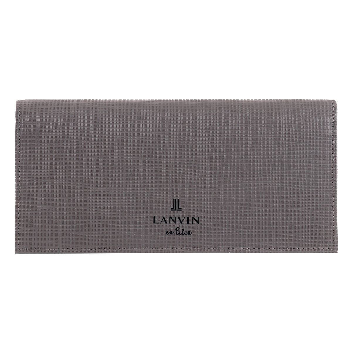 ランバンオンブルー 長財布 かぶせ 本革 ゼブダ 529616 メンズ LANVIN