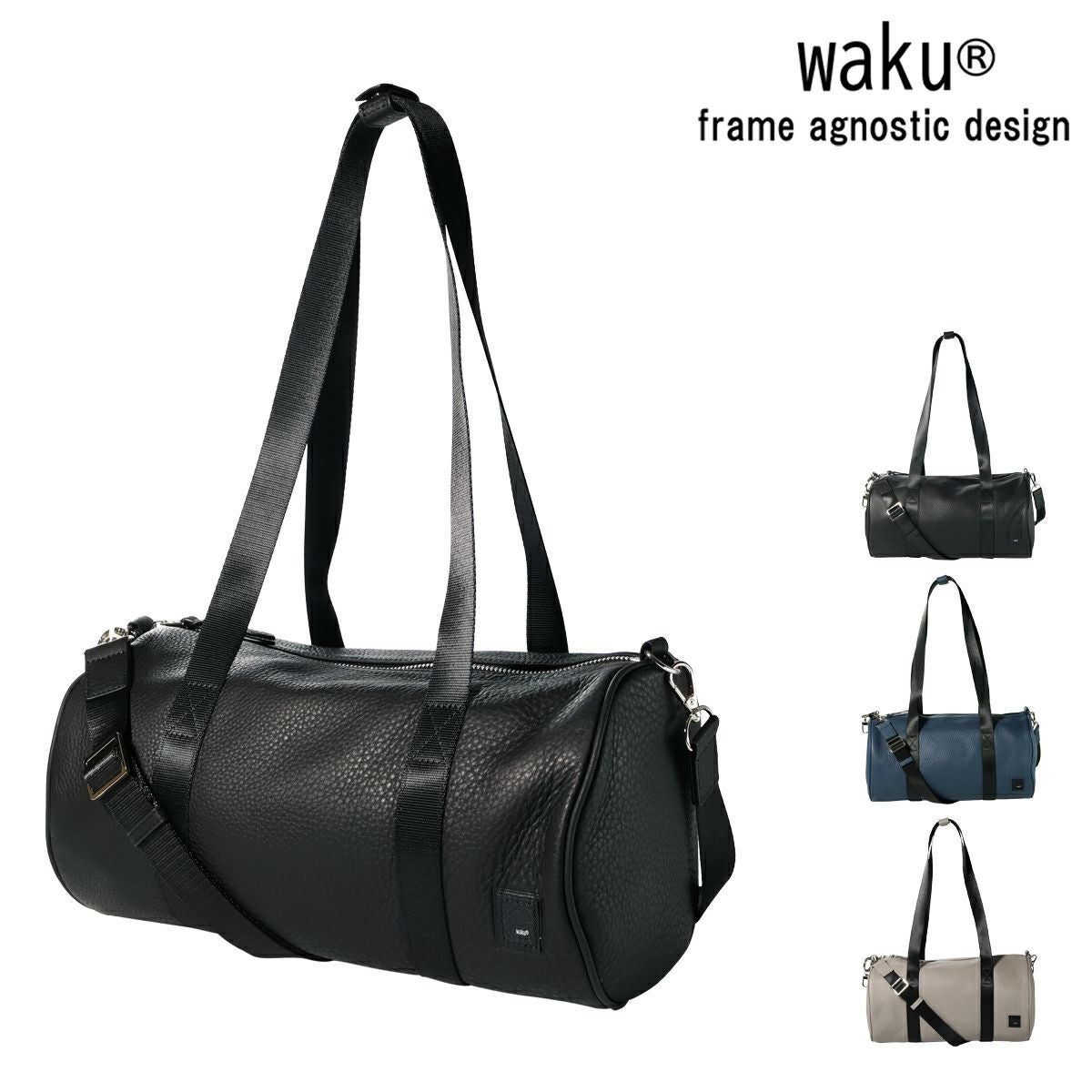 ワク ショルダーバッグ ミニボストンバッグ メンズ WK-0089 waku