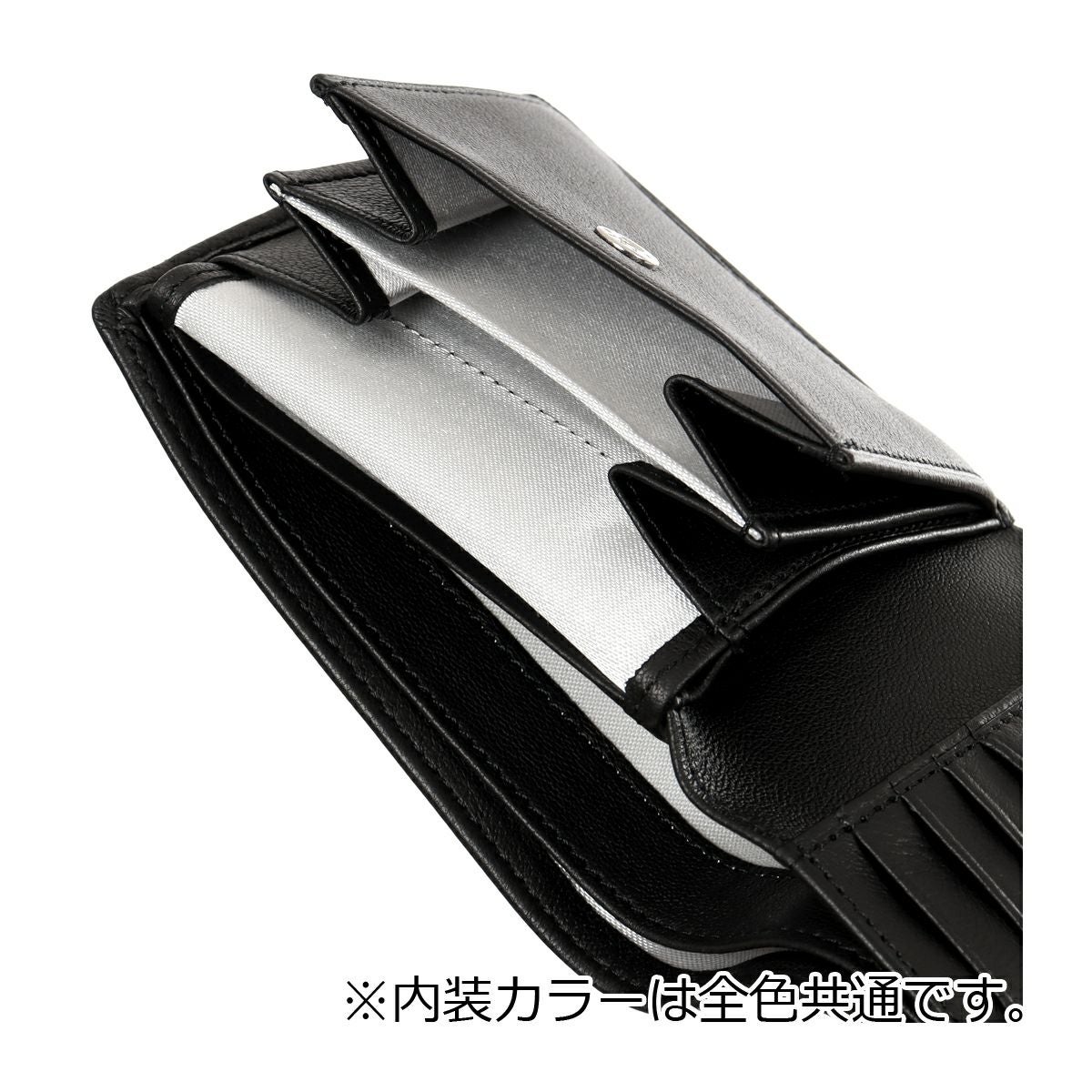 23区　新品タグ付き　2025年　32サイズ　定価42,900円　ツイード白黒銀 タケオキクチ 財布 メンズ 本革 二つ折り 二つ折り財布 折り財布