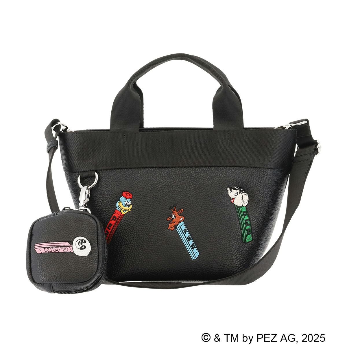 完売品♡サロンドルヴァン PEZコラボ ウォレットショルダー 黒 サロン ド ルヴァン ペッツ ウォレットショルダー レディース RBB-281