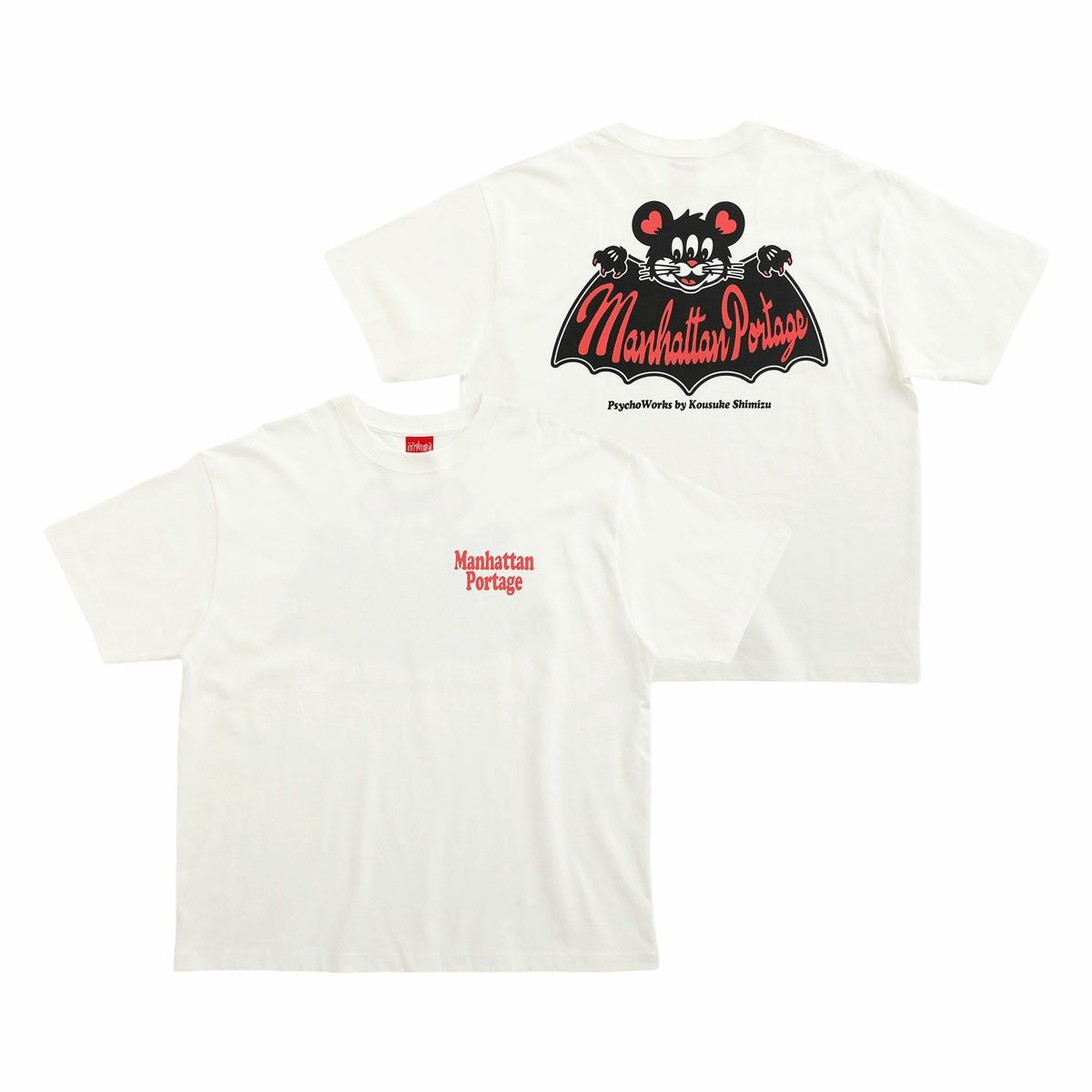 マンハッタンポーテージ コラボ Tシャツ 半袖 シャツ カットソー 服