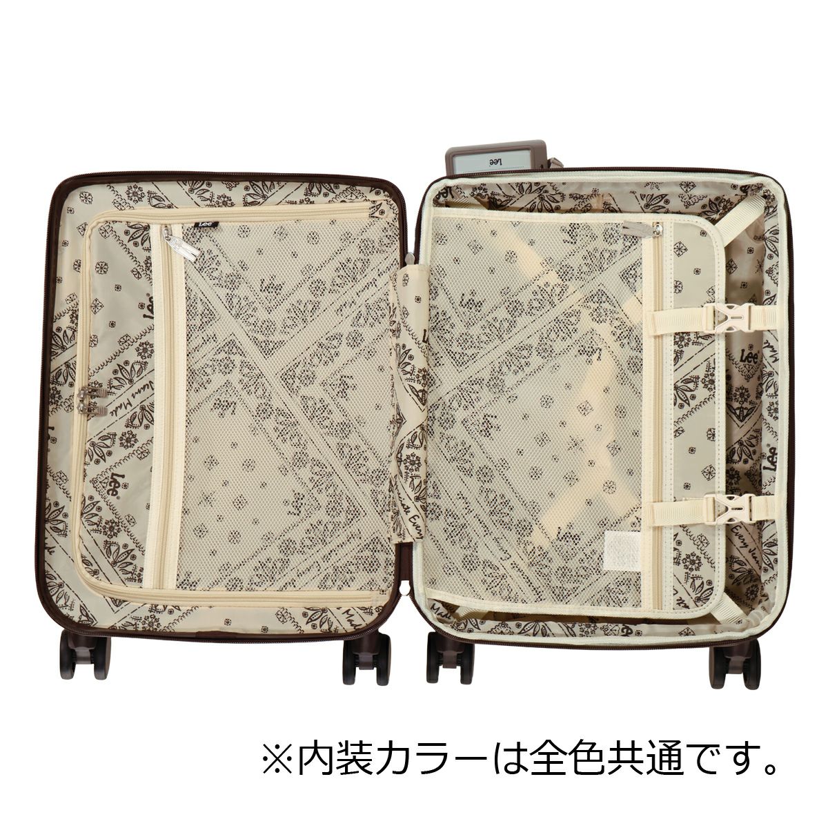 0824-009 スーツケース ストッパー付スーツケース PCポケット 14インチ対応 機内持ち込み S