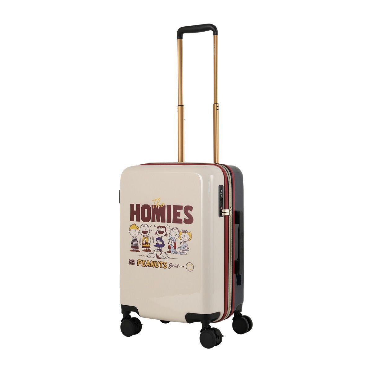 ピーナッツ スーツケース 33(39)L 47.5cm 3.2kg PN-046 PEANUTS