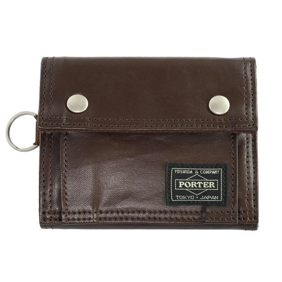 【極美品.PORTER】ポーターフリースタイル三つ折り財布 PORTER ポーター フリースタイル 三つ折り財布 707-07175 10 ブラック