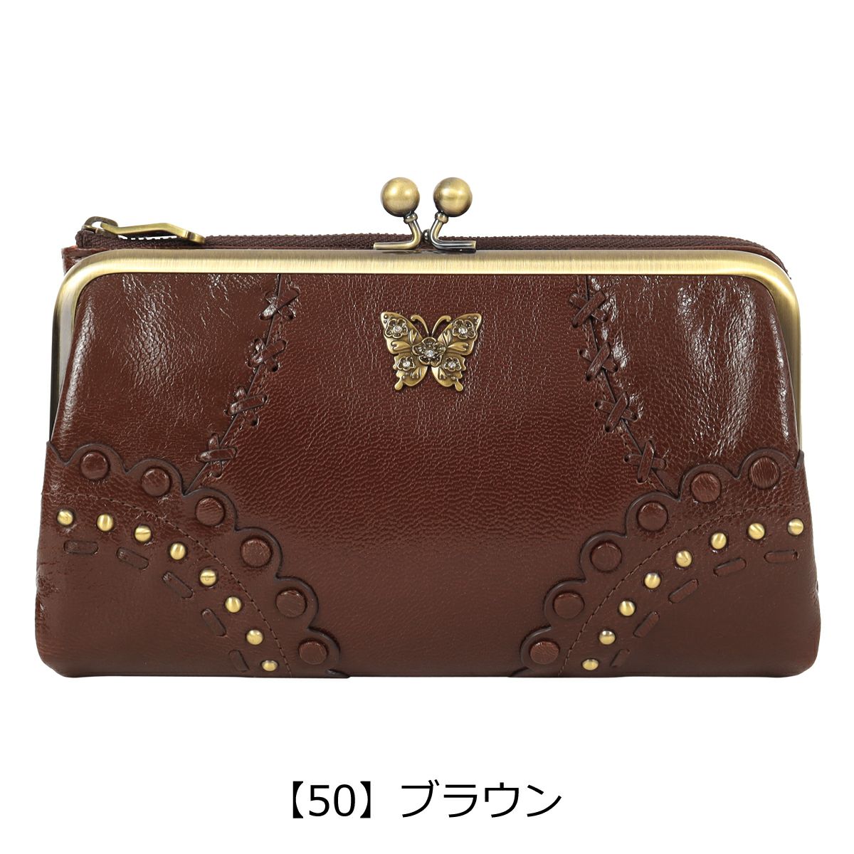 アナスイ 二つ折り財布 がま口 レディース マチルダ 318100 ANNASUI 蝶