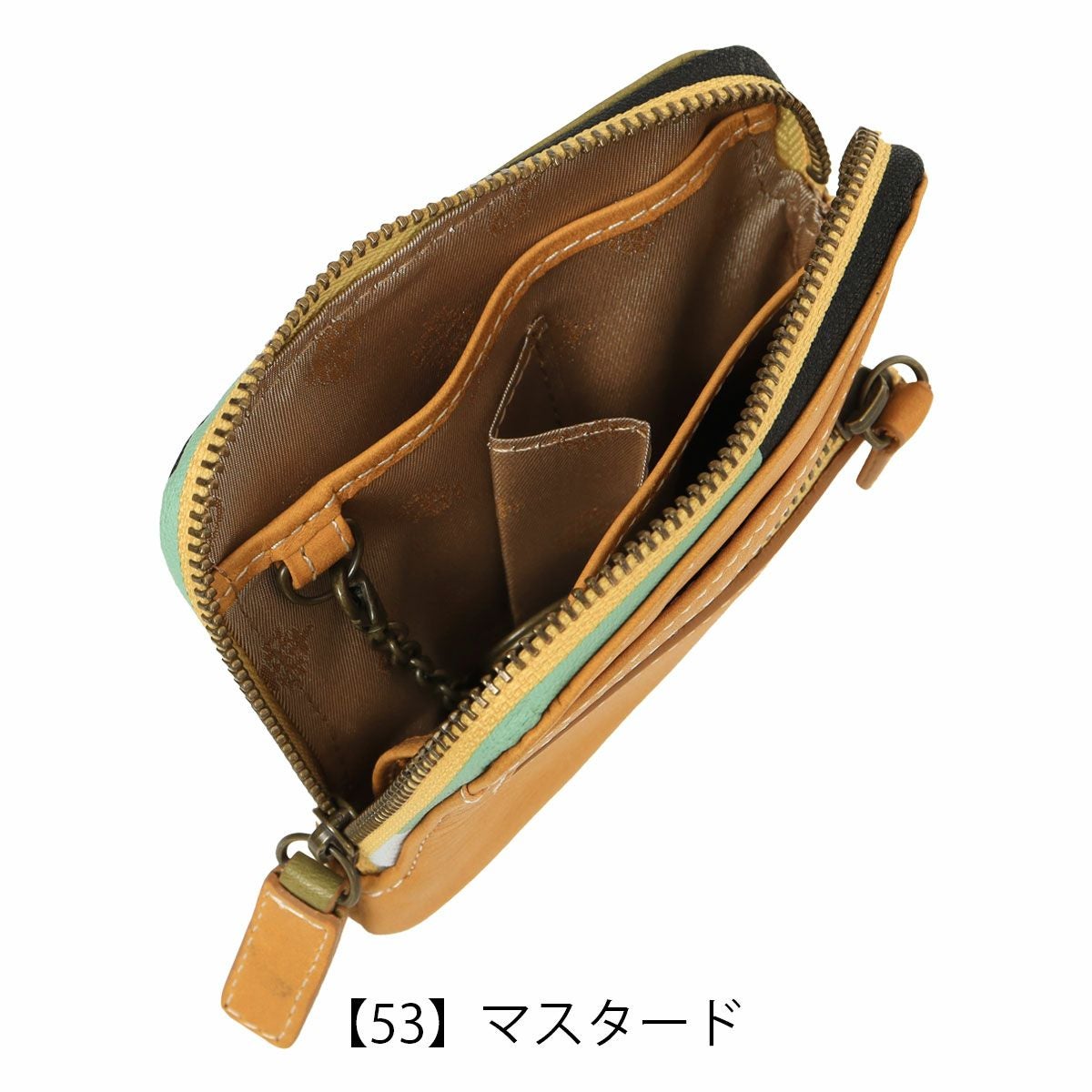 Dakota ダコタ ミニ財布 カードケース マスタード ダコタ ミニ財布 ショートウォレット キーリング キーケース 小銭入れ
