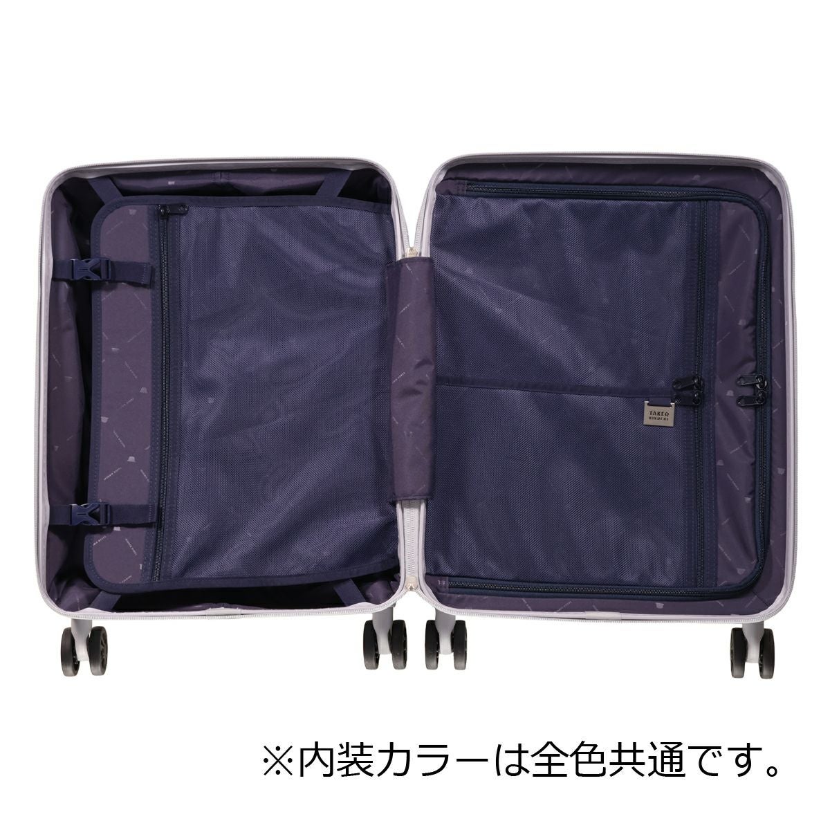 タケオキクチ スーツケース ファスナー ELG001 TAKEO KIKUCHI 35L 2.2