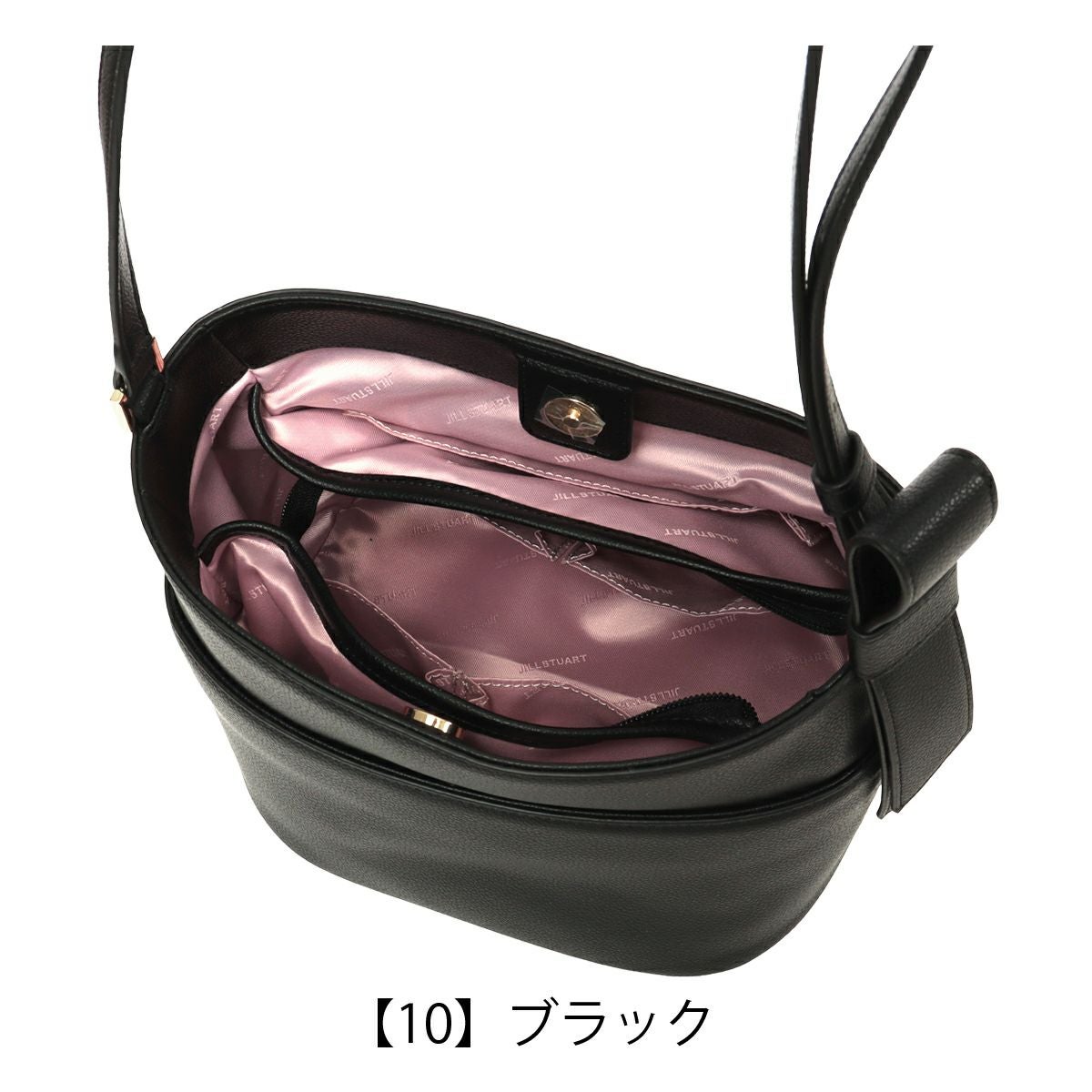 JILL by JILLSTUART ブラックショルダーバッグ JILLSTUART]☆YOUTH☆MINI CROSS BAG (JILLSTUART/ショルダーバッグ