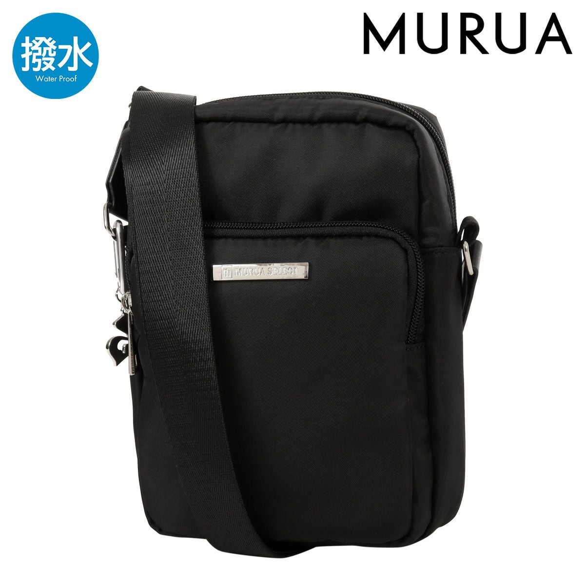 MURUA ショルダーバッグ ミニショルダー 撥水 ミニバッグ サブバッグ