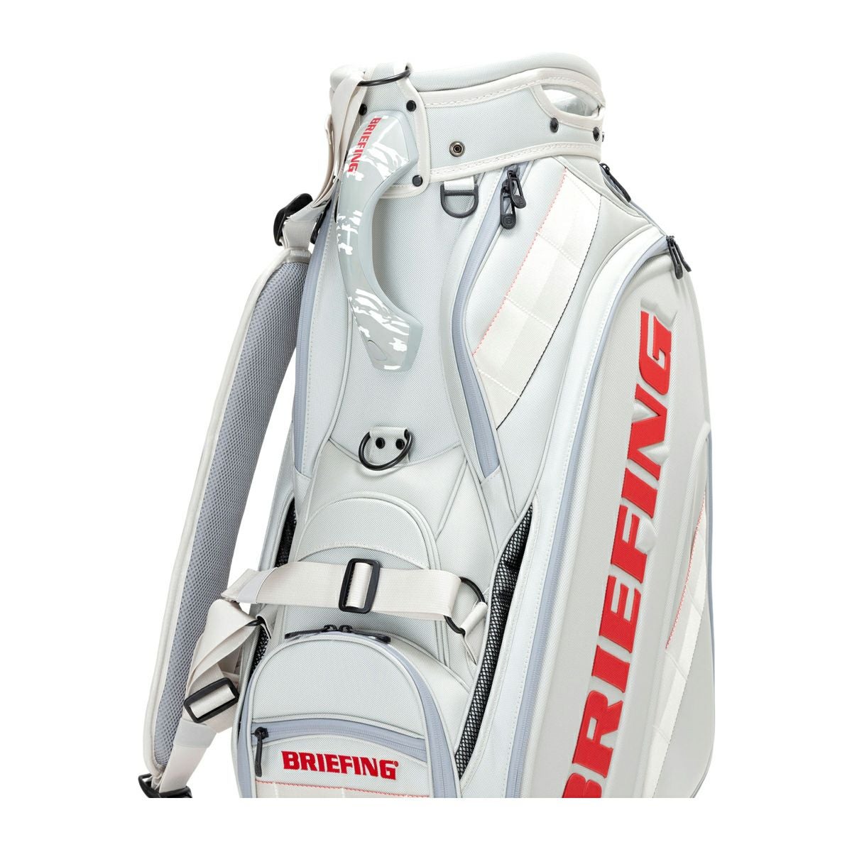 BRIEFING ゴルフバッグ・キャディバッグ ホワイト BRIEFING GOLF（ブリーフィングゴルフ） 正規品 ブリーフィング ゴルフ