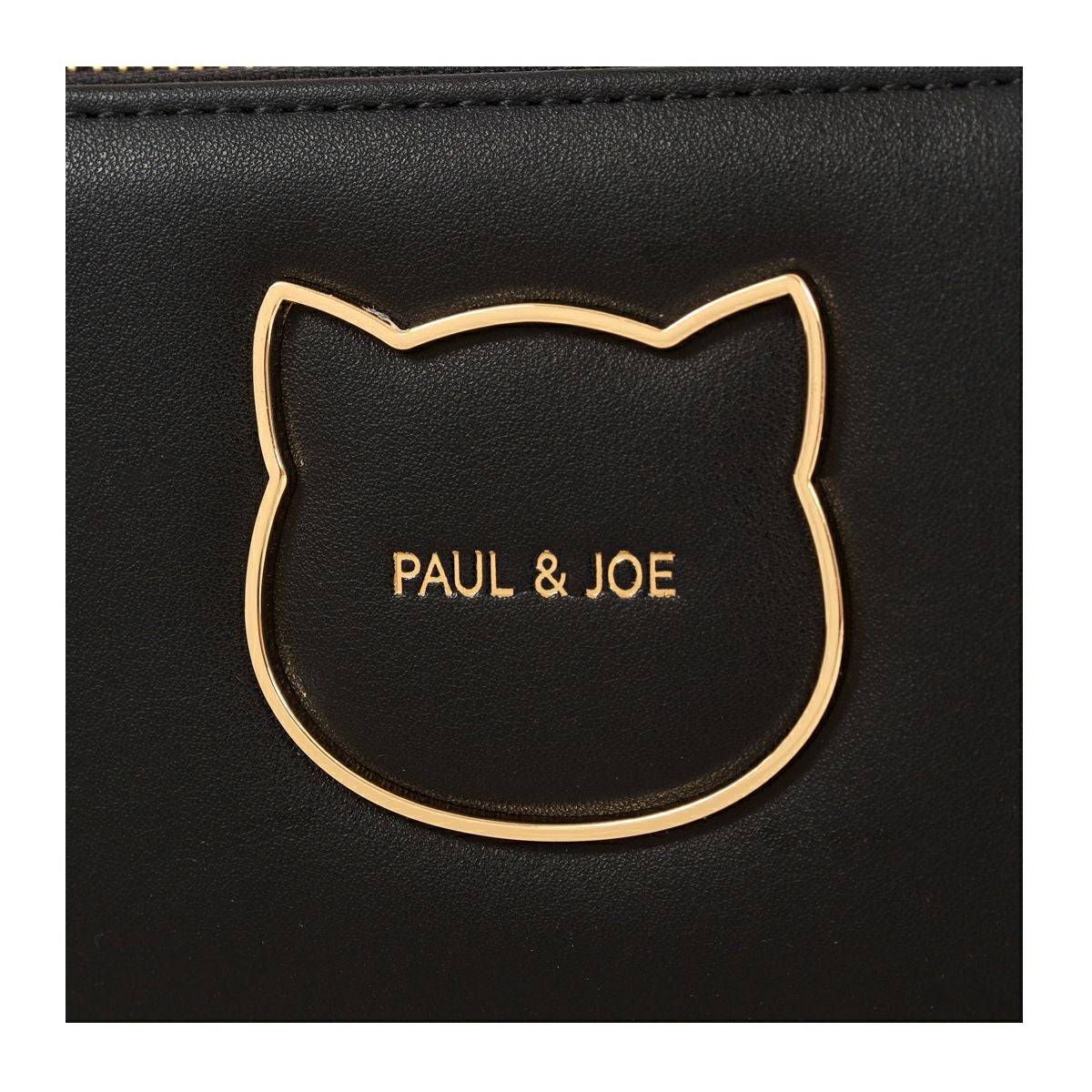 ポールアンドジョーアクセソワ 長財布 猫 ラウンドファスナー ロング
