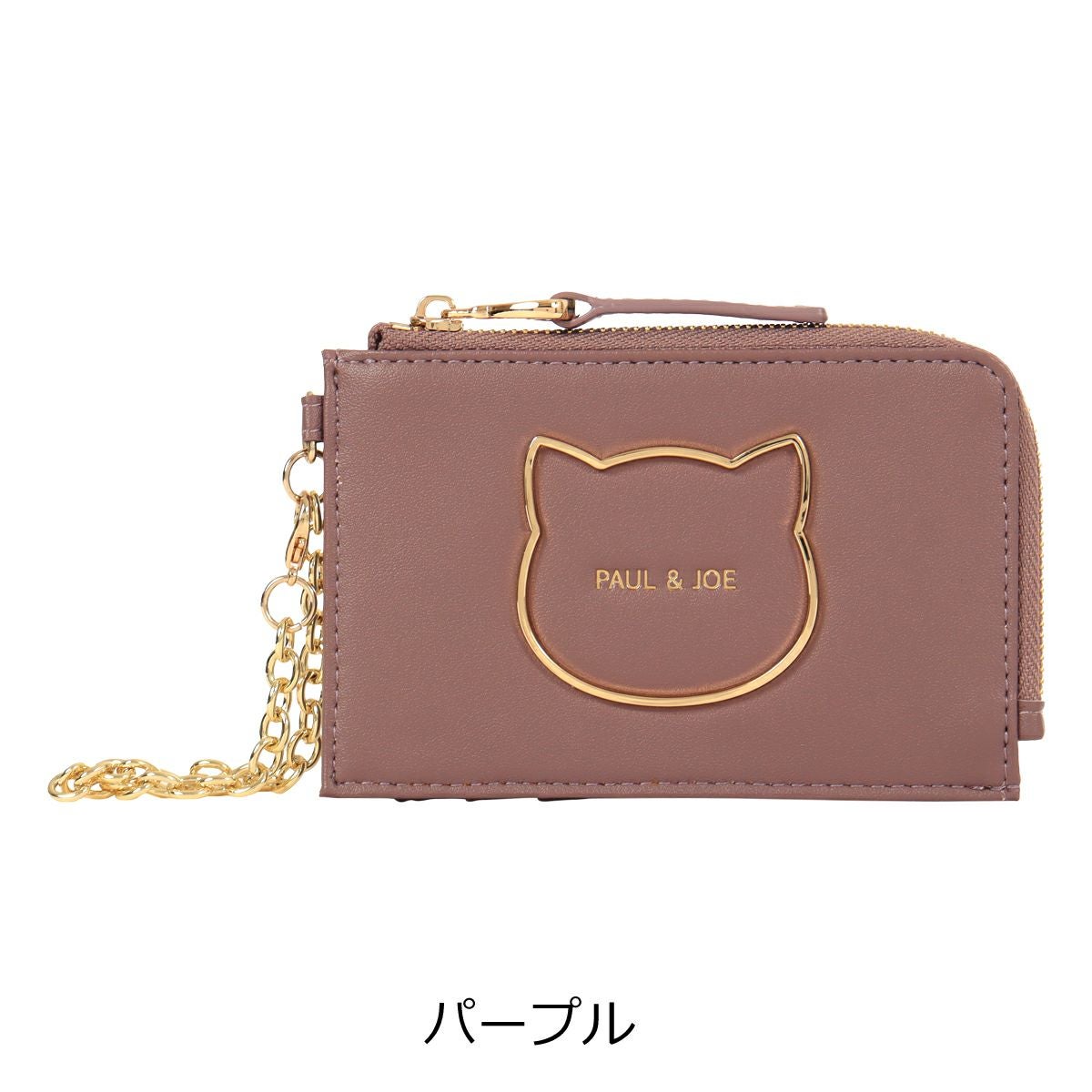 ポールアンドジョーアクセソワ パスケース コインケース ミニ財布 猫