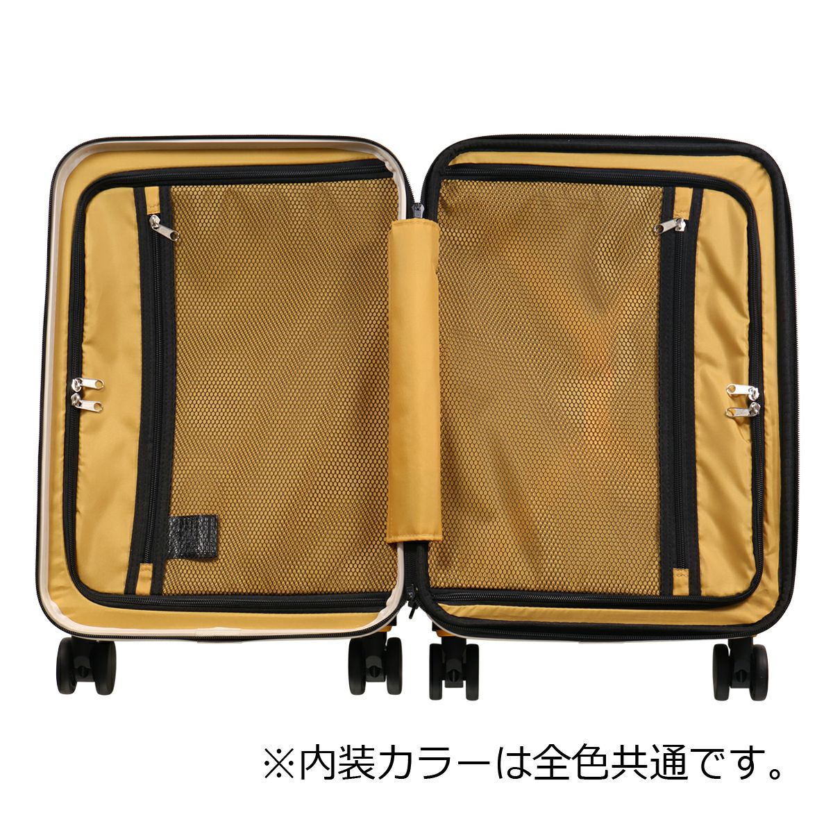 5LAKES＆MT スーツケース 43L 54cm 3.7kg 機内持ち込み フロント