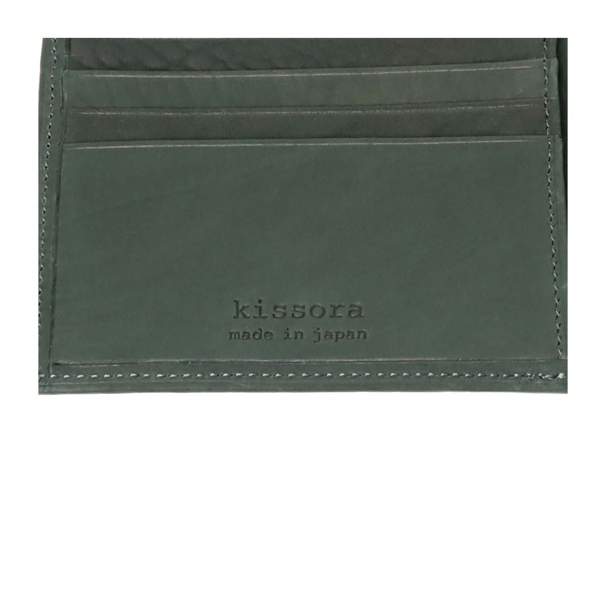 キソラ 二つ折り財布 ソフトカーフ ユニセックス KIPT-103 kissora